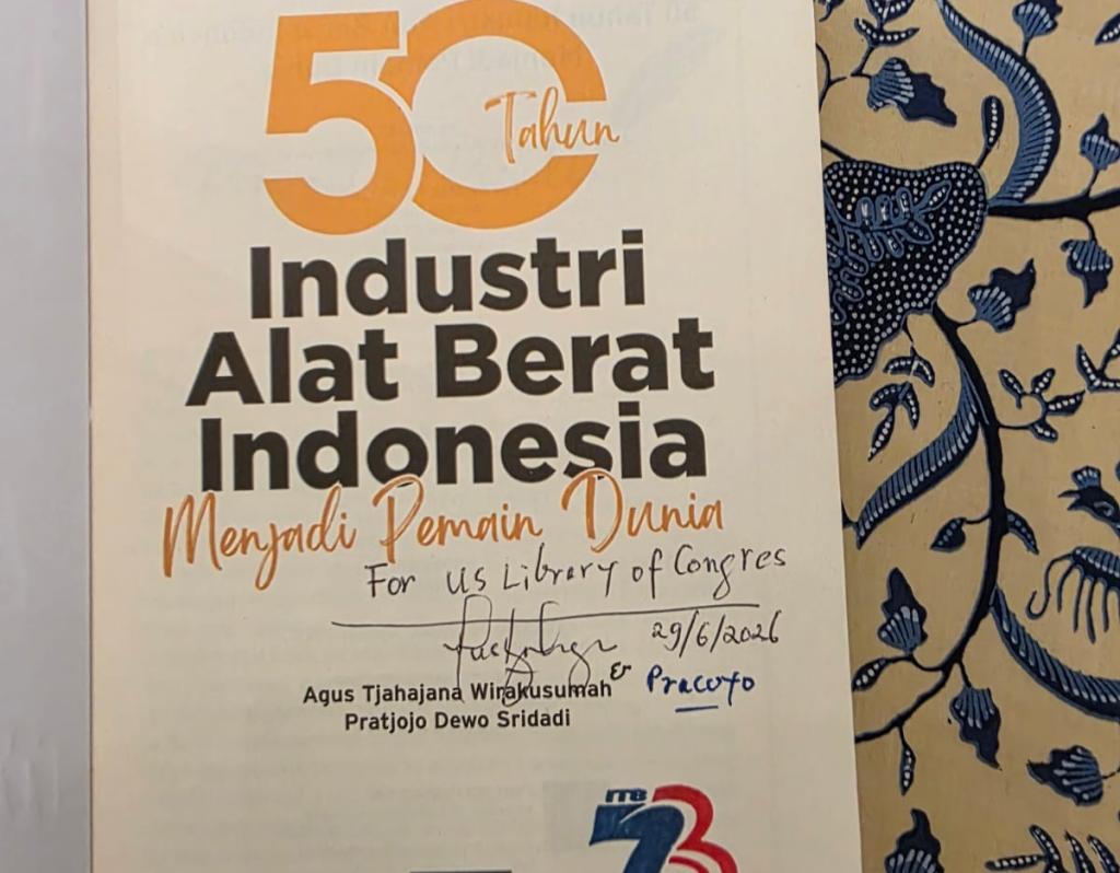 Agus Tjahajana Buka Diplomasi Keilmuan Mendunia, Tambah Koleksi Buku di US Library of Congress